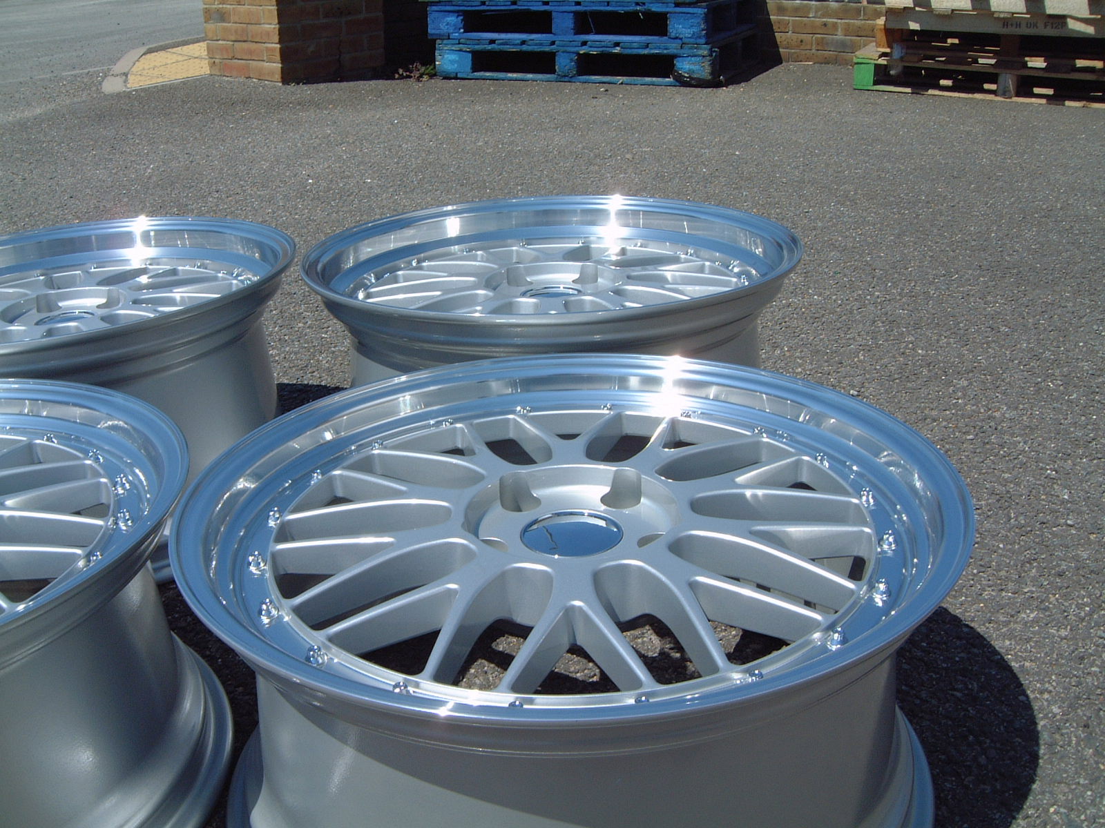 19" LM style Silver/polished 5x120 - 3