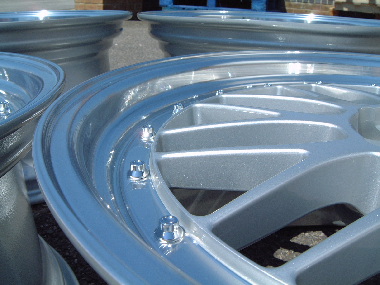 19" LM style Silver/polished 5x120 - 4