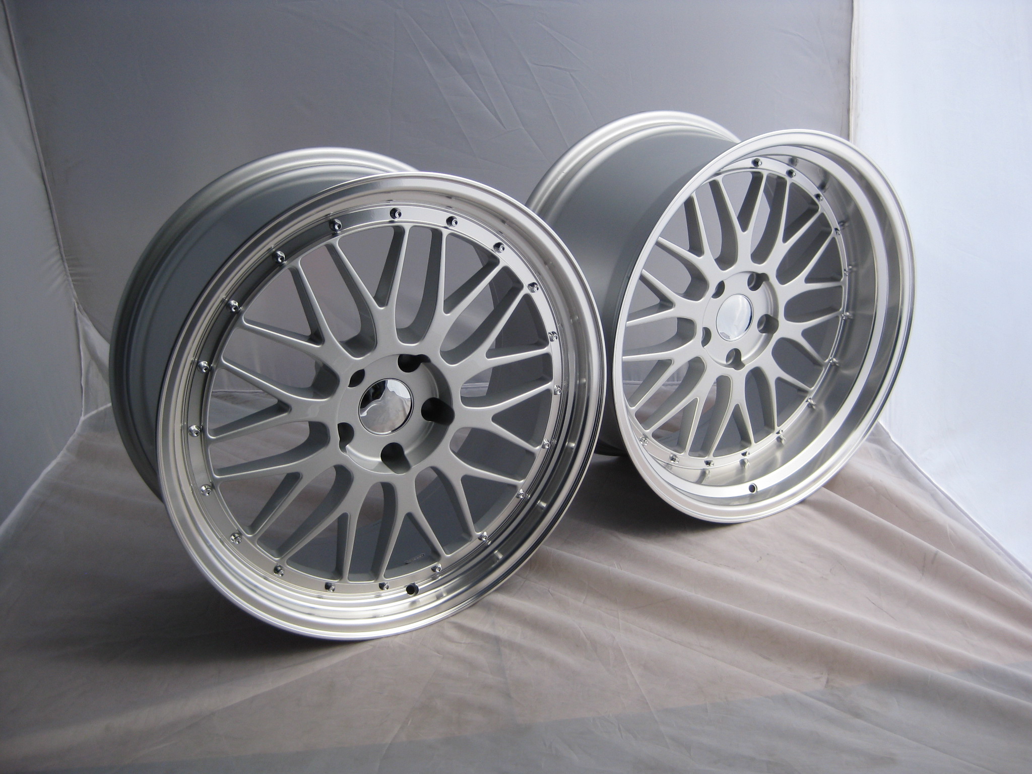 20" LM style Silver/polished 5x120 - 2
