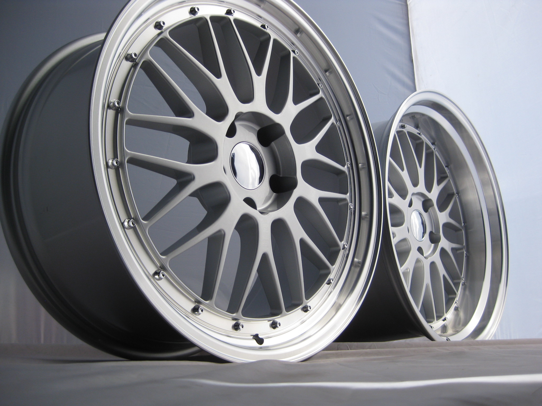 20" LM style Silver/polished 5x120 - 3