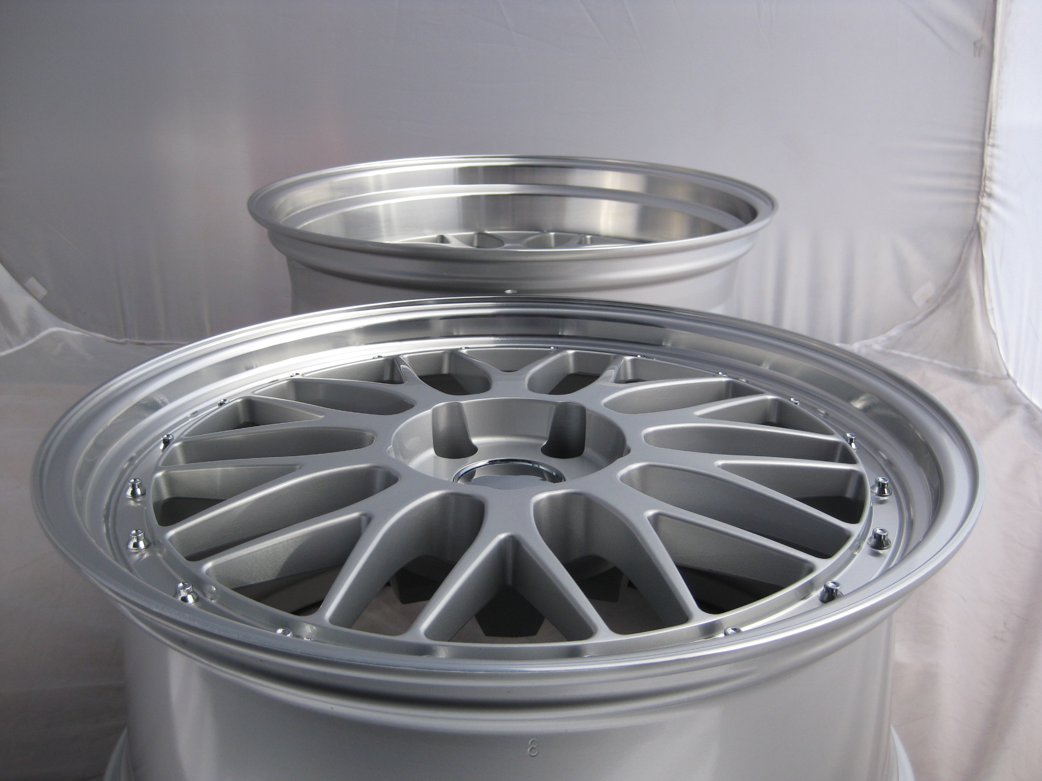 20" LM style Silver/polished 5x120 - 4