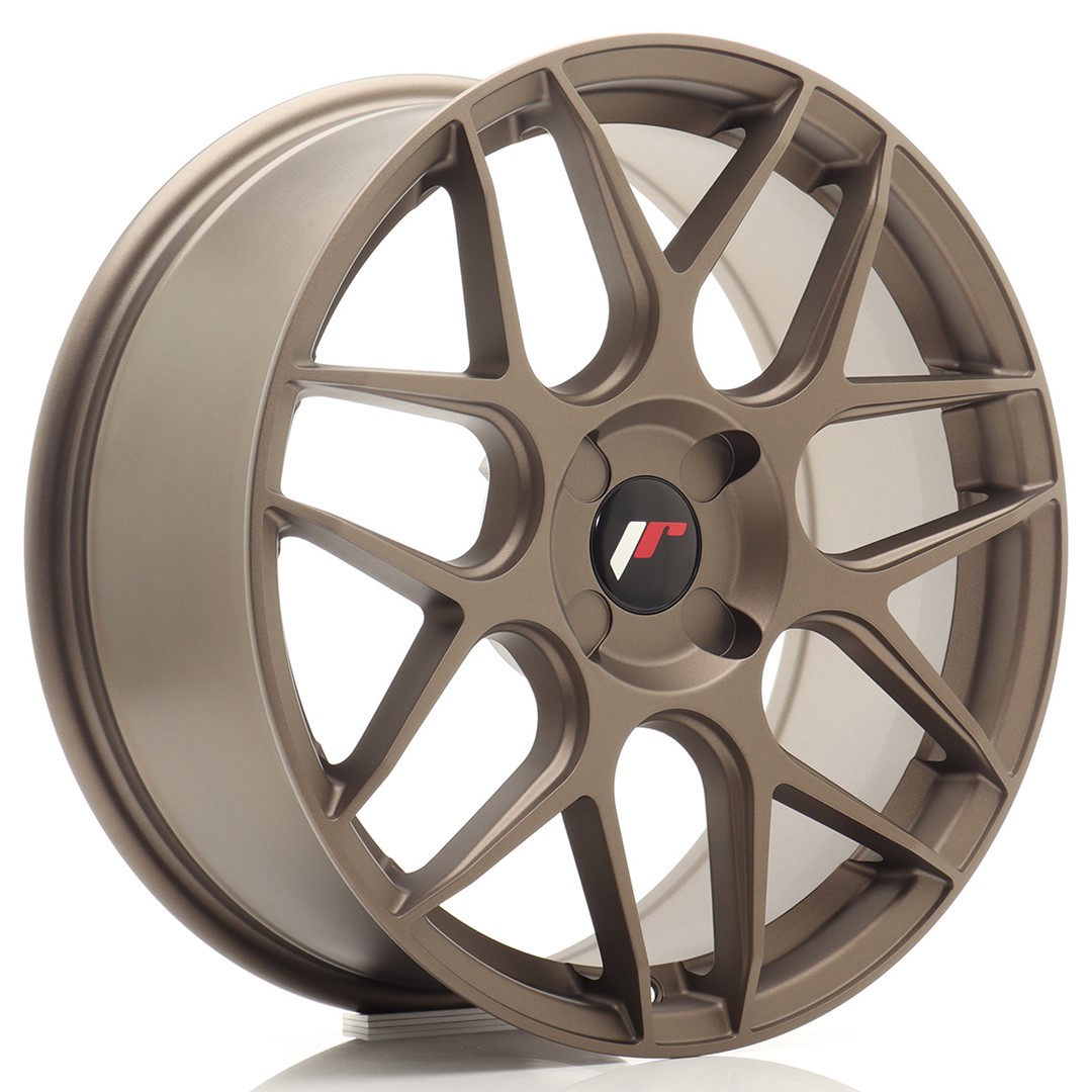 JR Wheels JR18 18x7.5 ET20-40 4H BLANK Matt Bronze