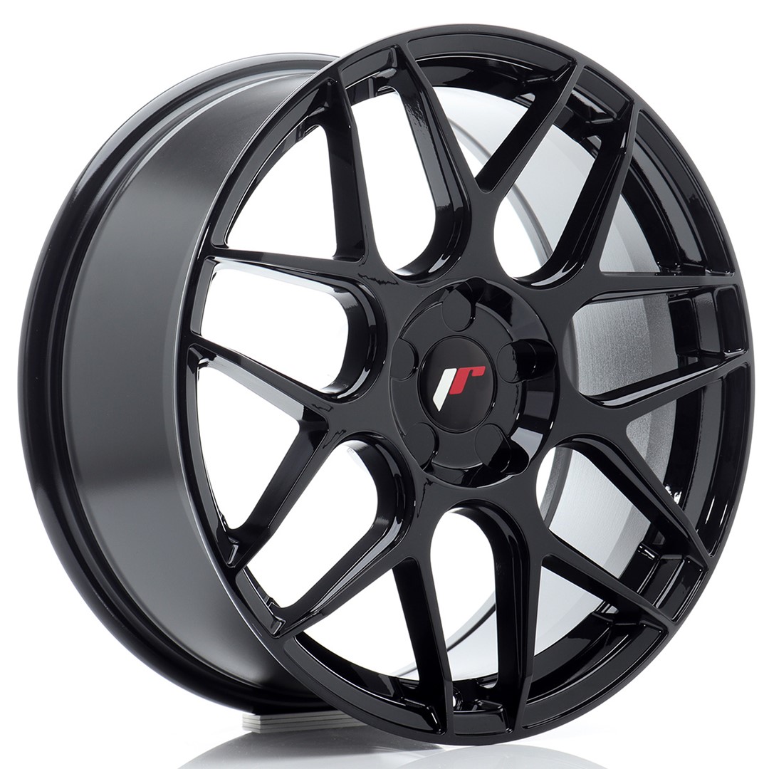 JR Wheels JR18 18x7.5 ET36 5x114.3 Gloss Black