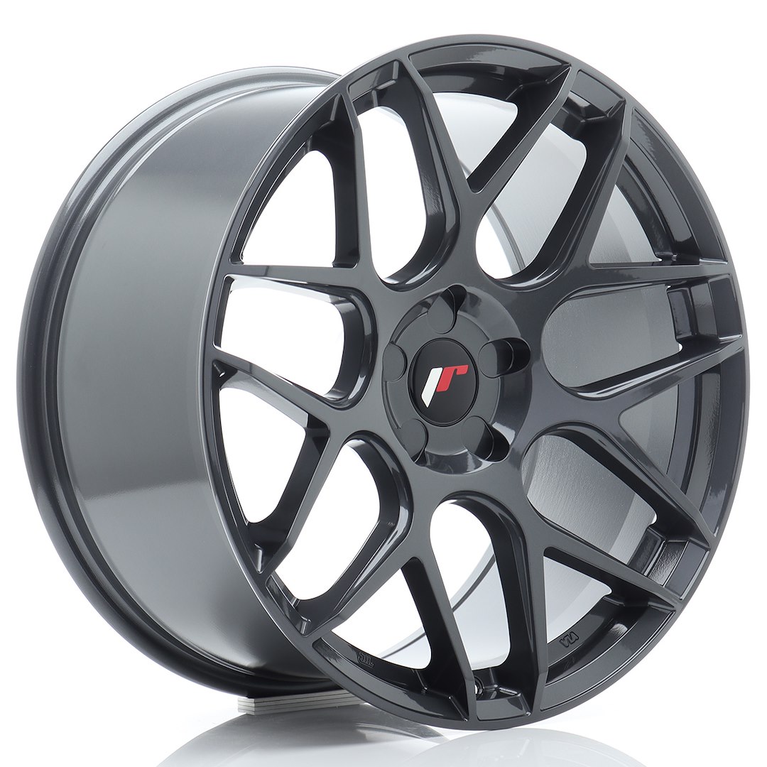 JR Wheels JR18 19x9.5 ET20-42 5H BLANK Hyper Gray