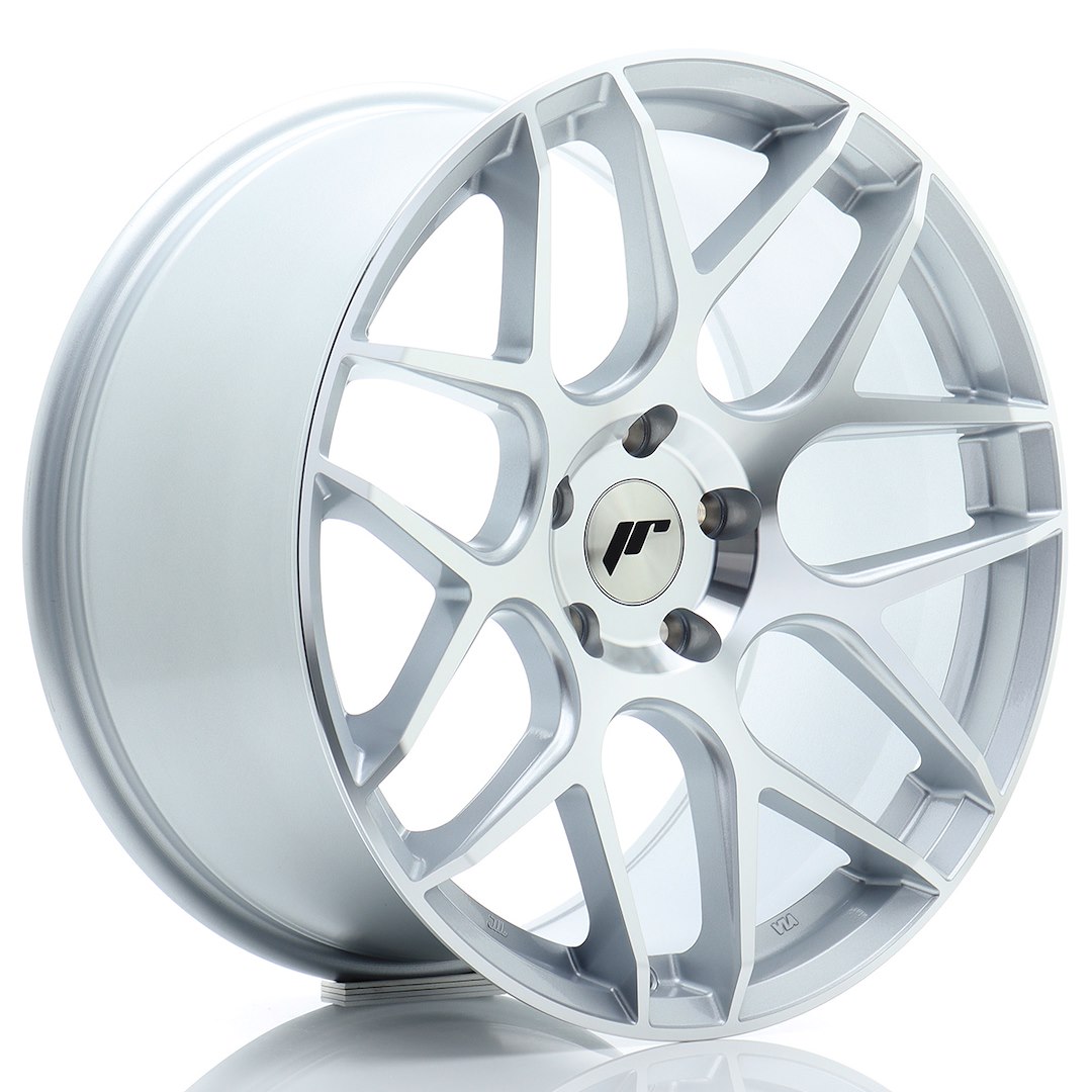 JR Wheels JR18 19x9.5 ET40 5x120 Silver Machined Face