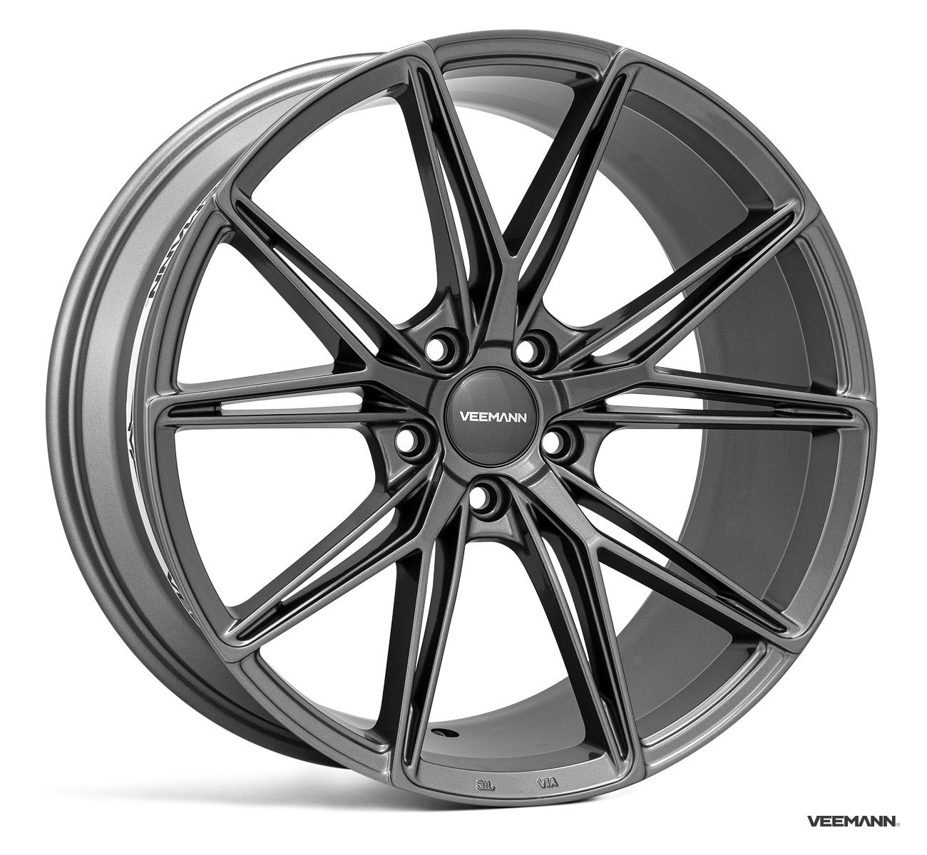 20" Veemann V-FS49 Gloss graphite 5/120