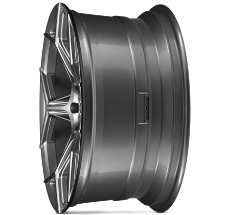 19" Veemann V-FS40 Gloss Graphite 5/108 - 2