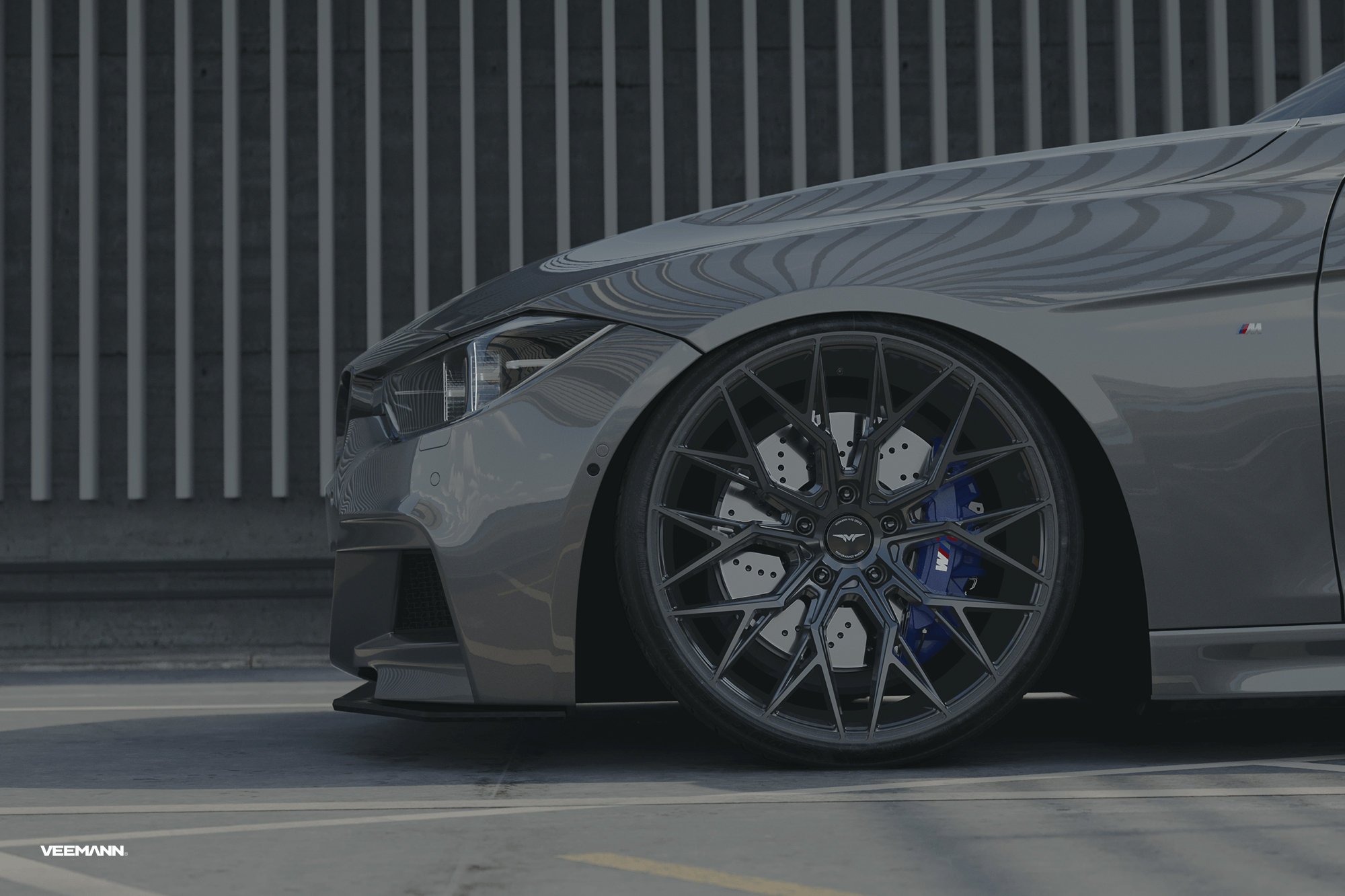 20" Veemann V-FS51 Silver/machined 5x120 - 4