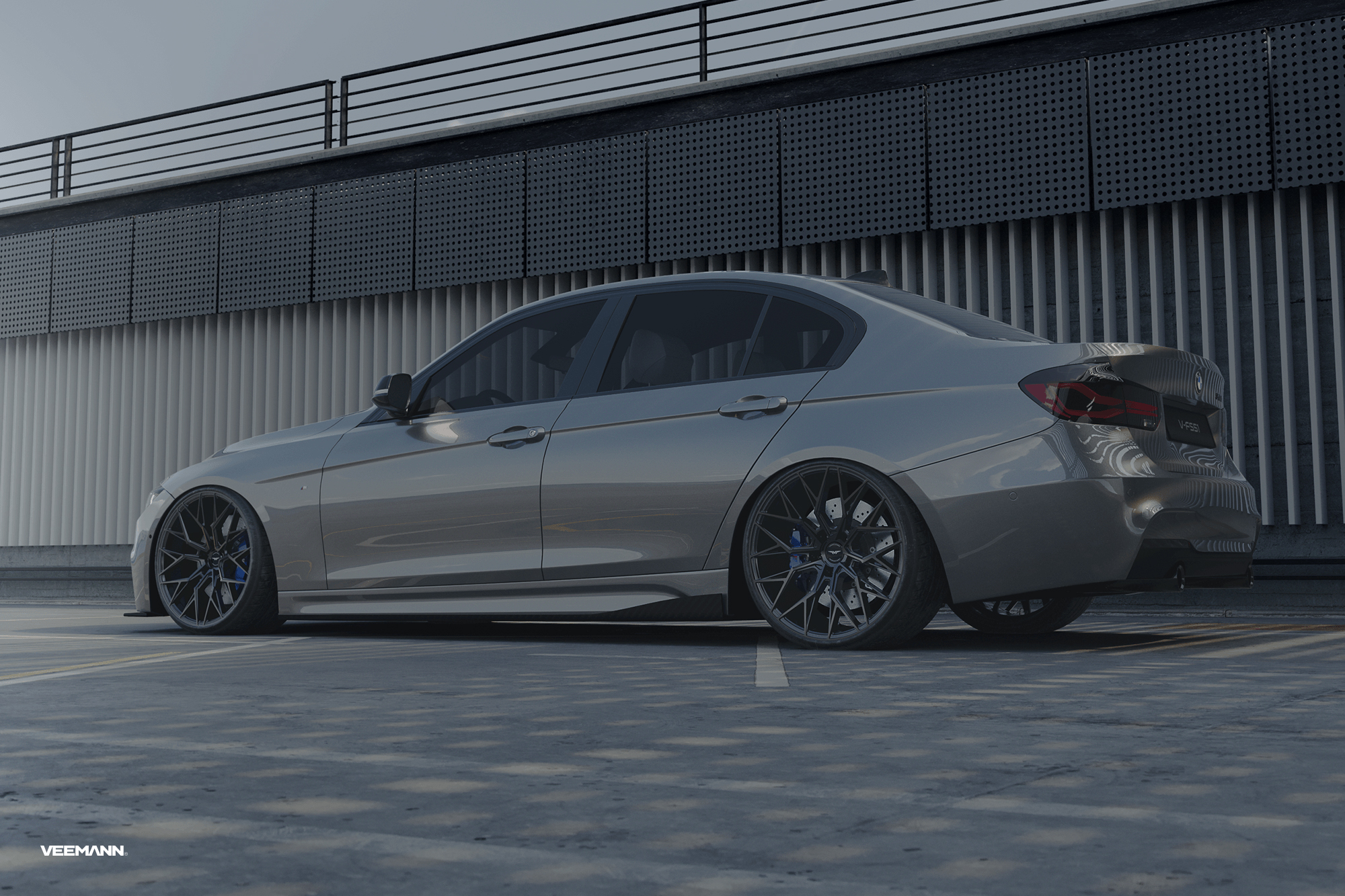 20" Veemann V-FS51 Silver/machined 5x120 - 3