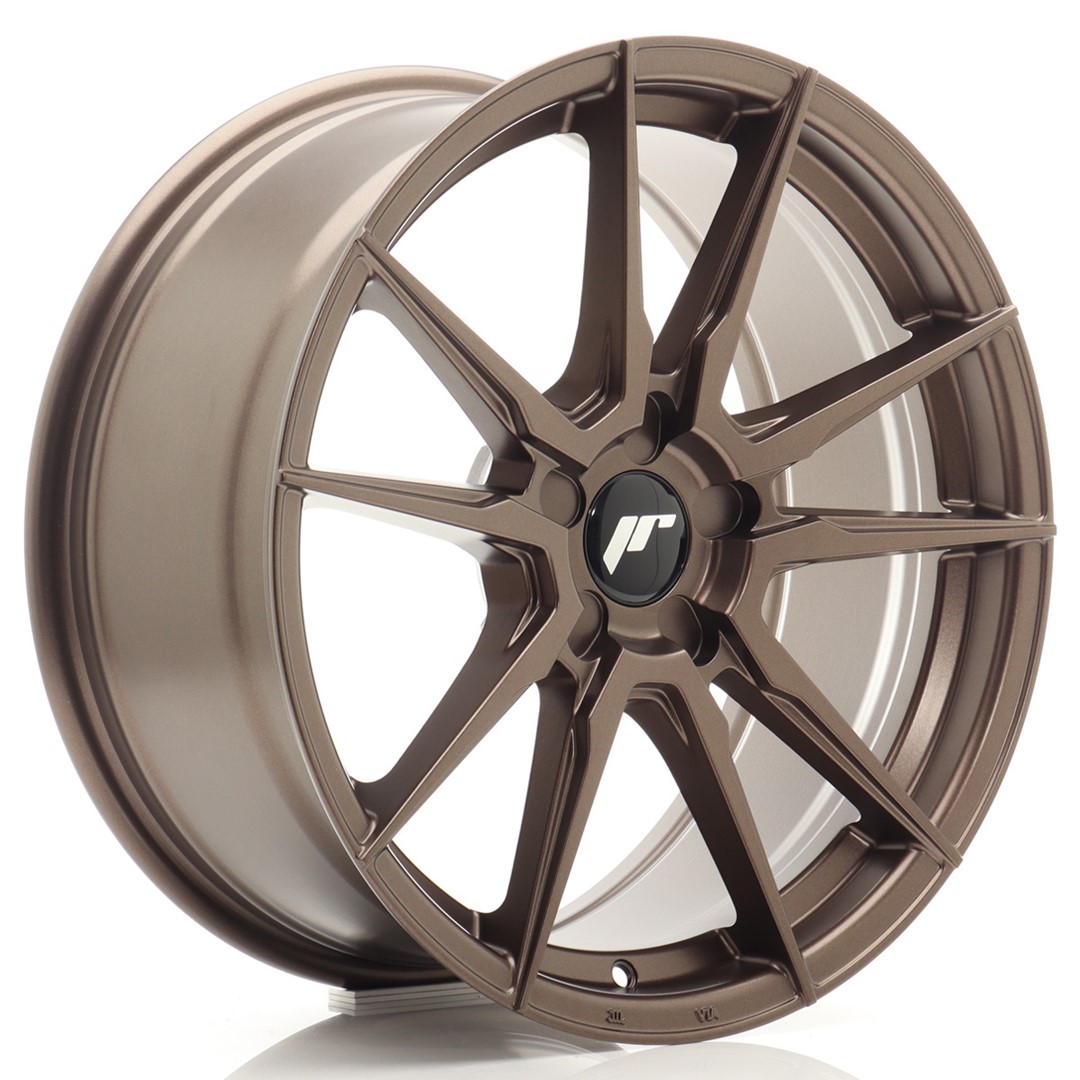 JR Wheels JR21 18x8 ET36 5x114.3 Matt Bronze