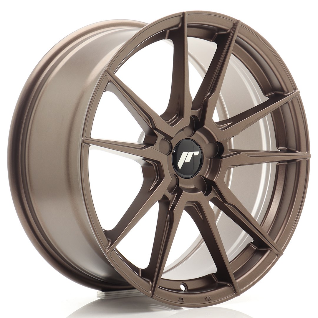 JR Wheels JR21 18x8.5 ET41 5x112 Matt Bronze