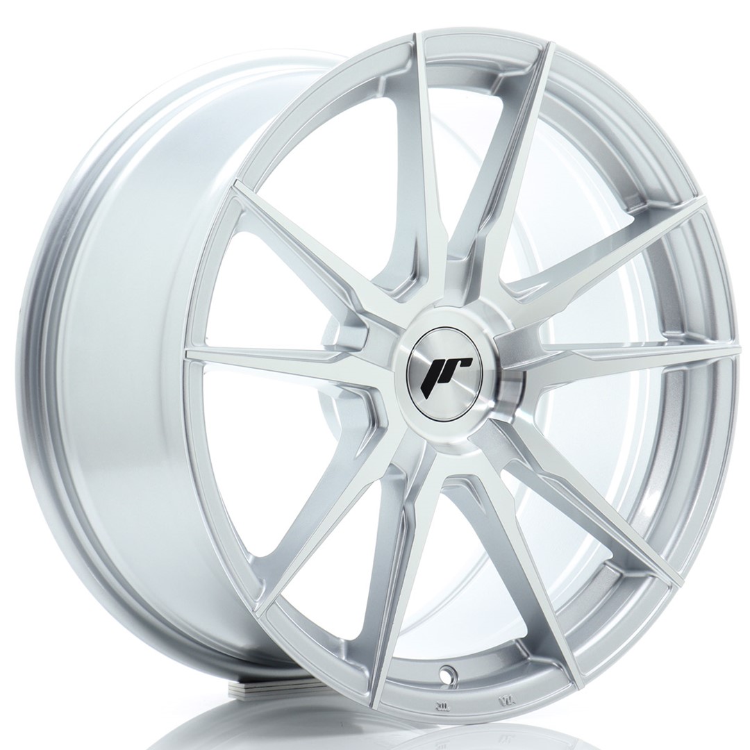 JR Wheels JR21 18x8.5 ET41 5x120 Silver Machined