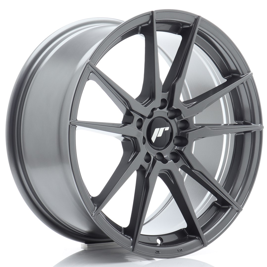 JR Wheels JR21 18x8.5 ET45 5x112/114 Hyper Gray