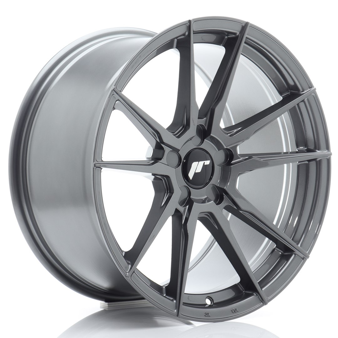 JR Wheels JR21 18x9.5 ET20-40 5H BLANK Hyper Gray