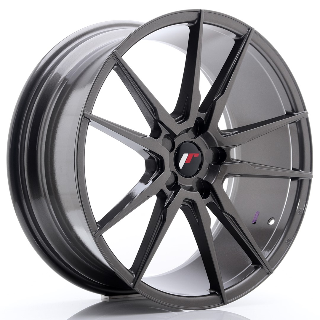 JR Wheels JR21 20x8.5 ET40 5H BLANK Hyper Gray