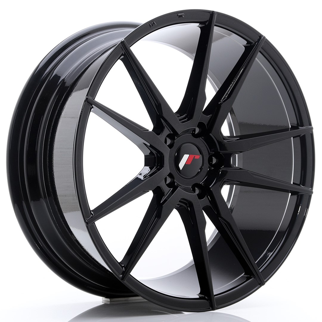 JR Wheels JR21 20x8.5 ET40 5x112 Gloss Black