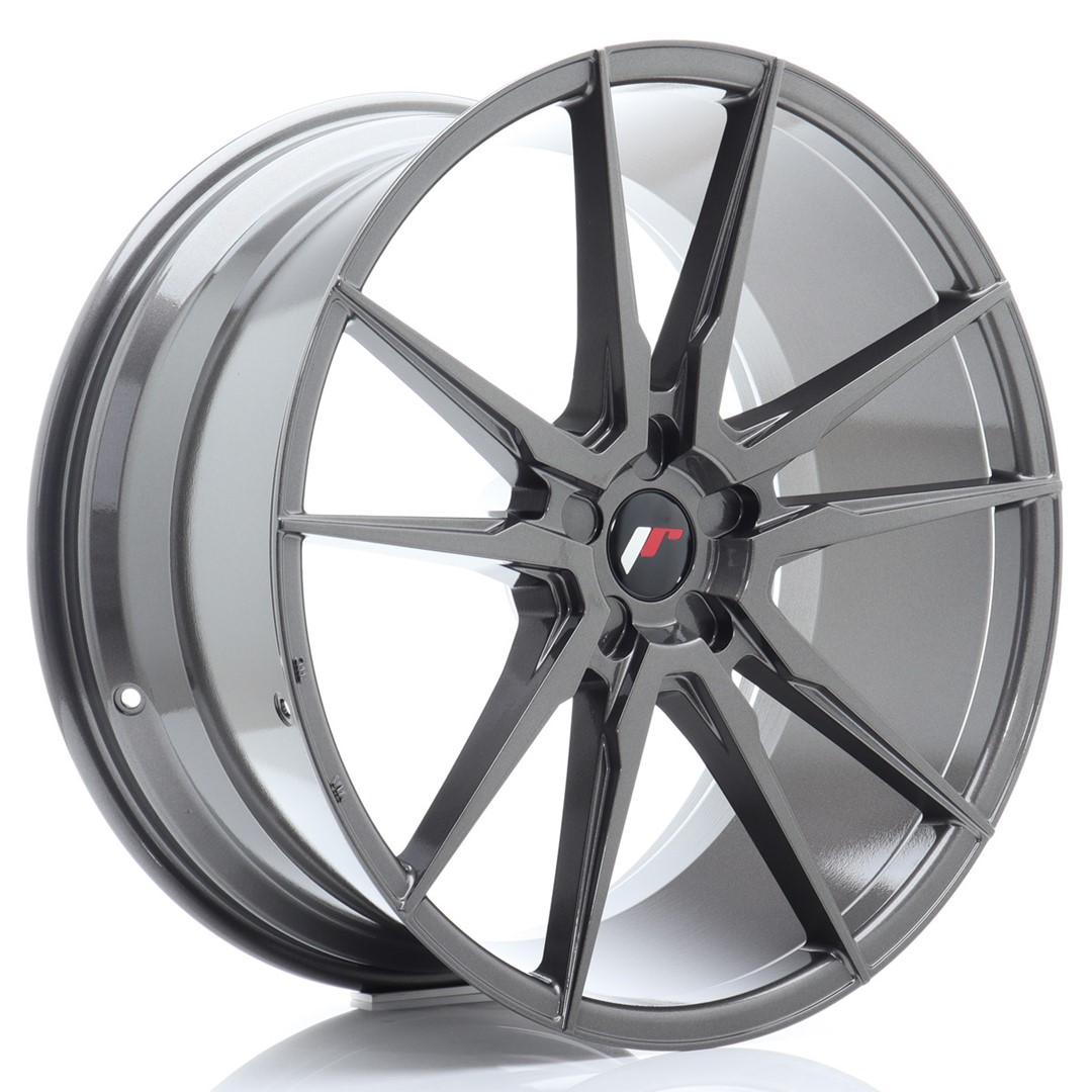 JR Wheels JR21 22x10.5 ET15-52 5H BLANK Hyper Gray
