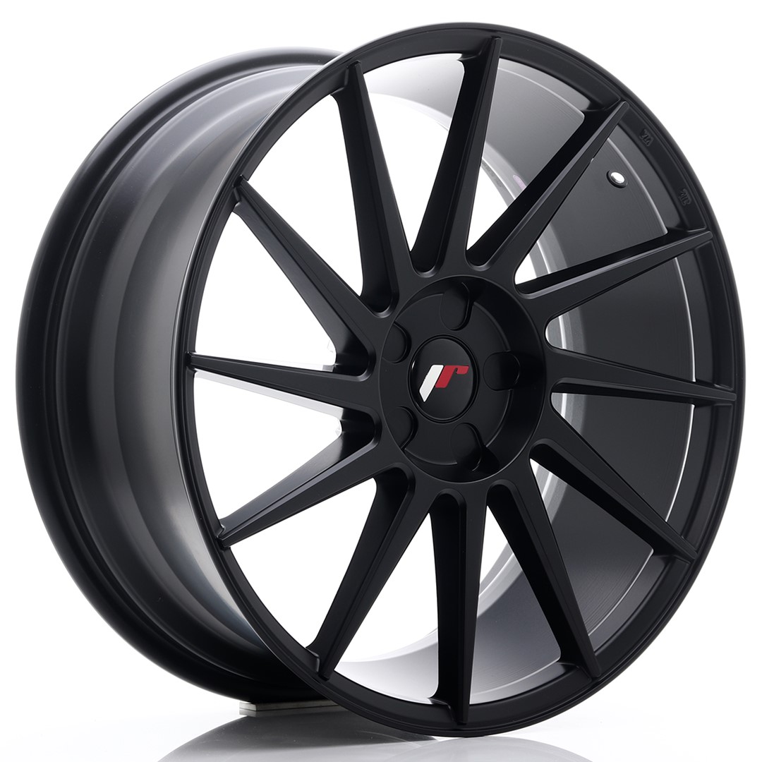 JR Wheels JR22 20x8.5 ET20-40 5H BLANK Matt Black