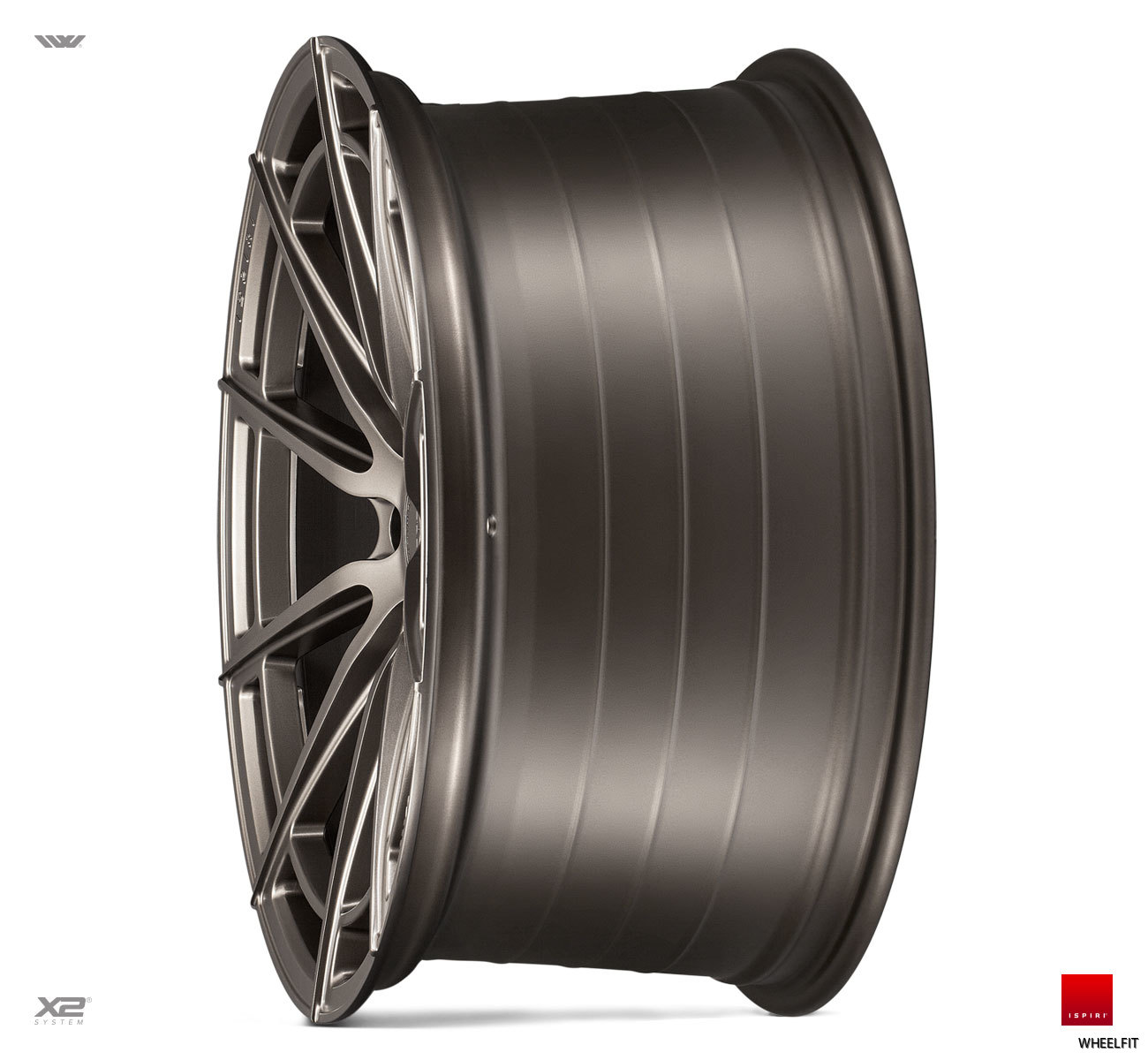 20" Ispiri FFR2 Matt Carbon Bronze 5/112 - 2