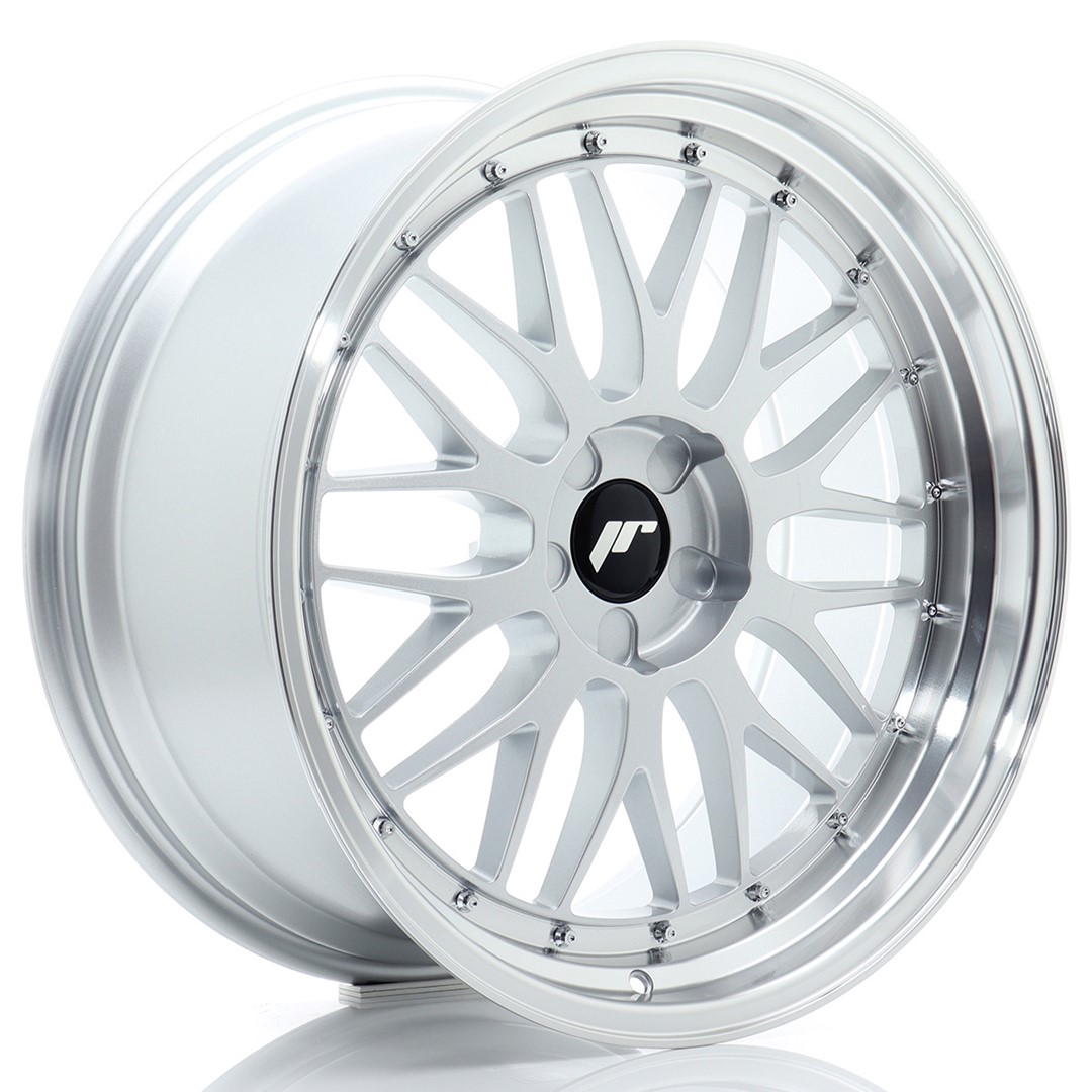 JR Wheels JR23 20x9.5 ET20-35 5H BLANK Hyper Silver w/ Machined Lip