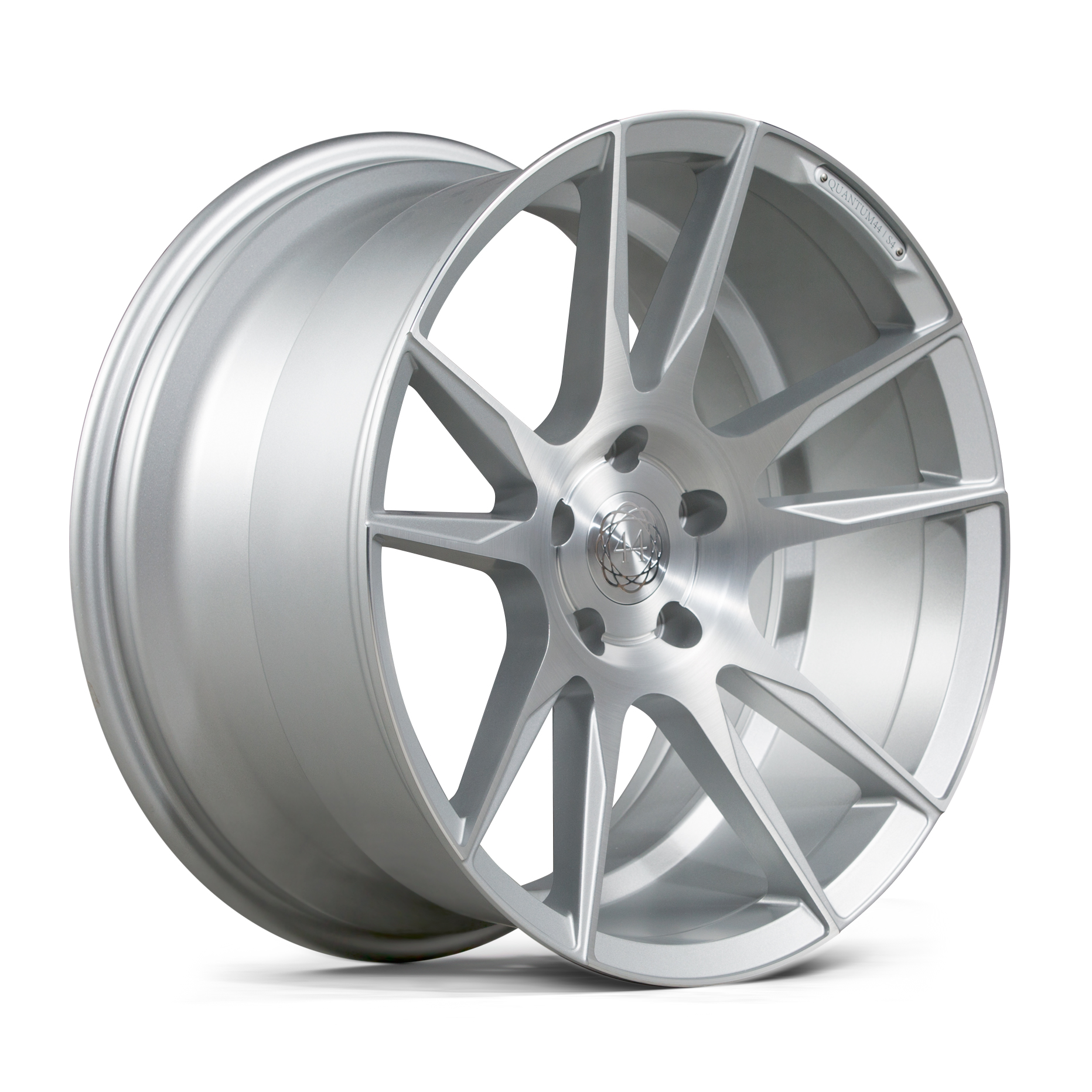 19" Quantum44 S4 Matt silver/brushed 5/112 - 2
