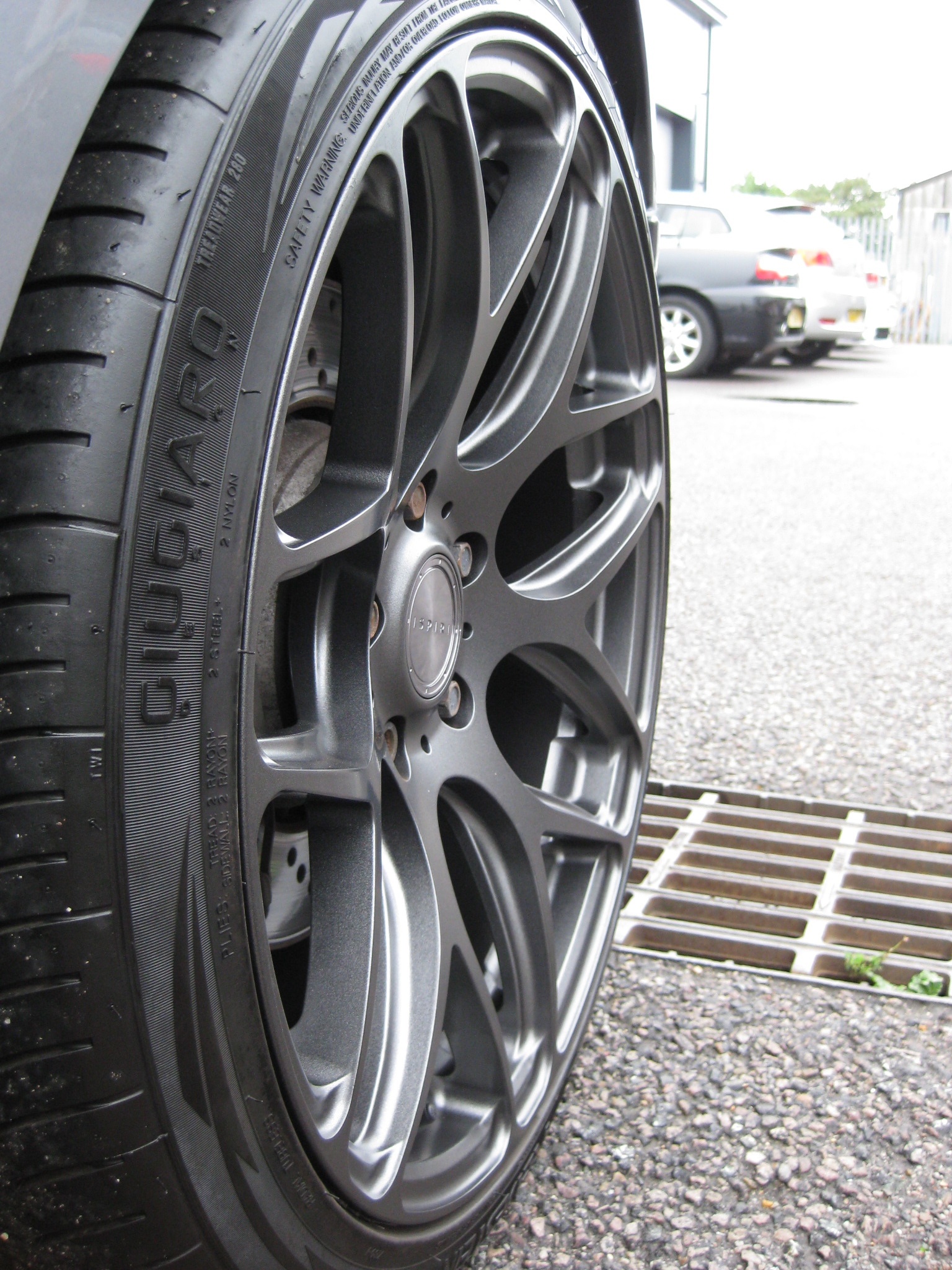 20" Ispiri ISR10 Matt graphite 5/120 - 5