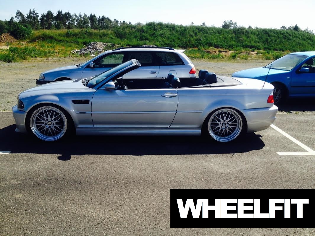 20" LM style sil/pol BMW M3 E46