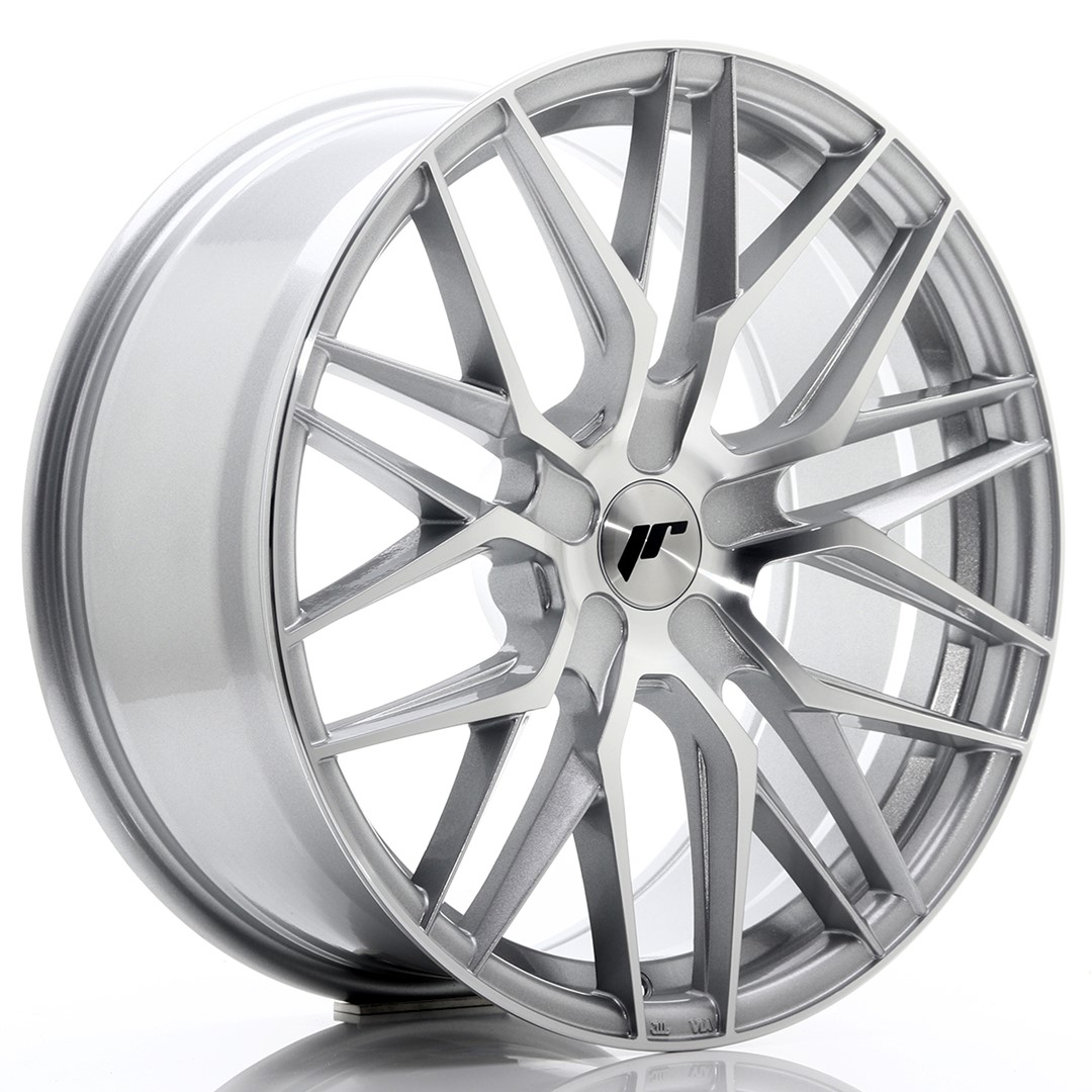 JR Wheels JR28 19x8.5 ET40 5x114.3 Silver Machined