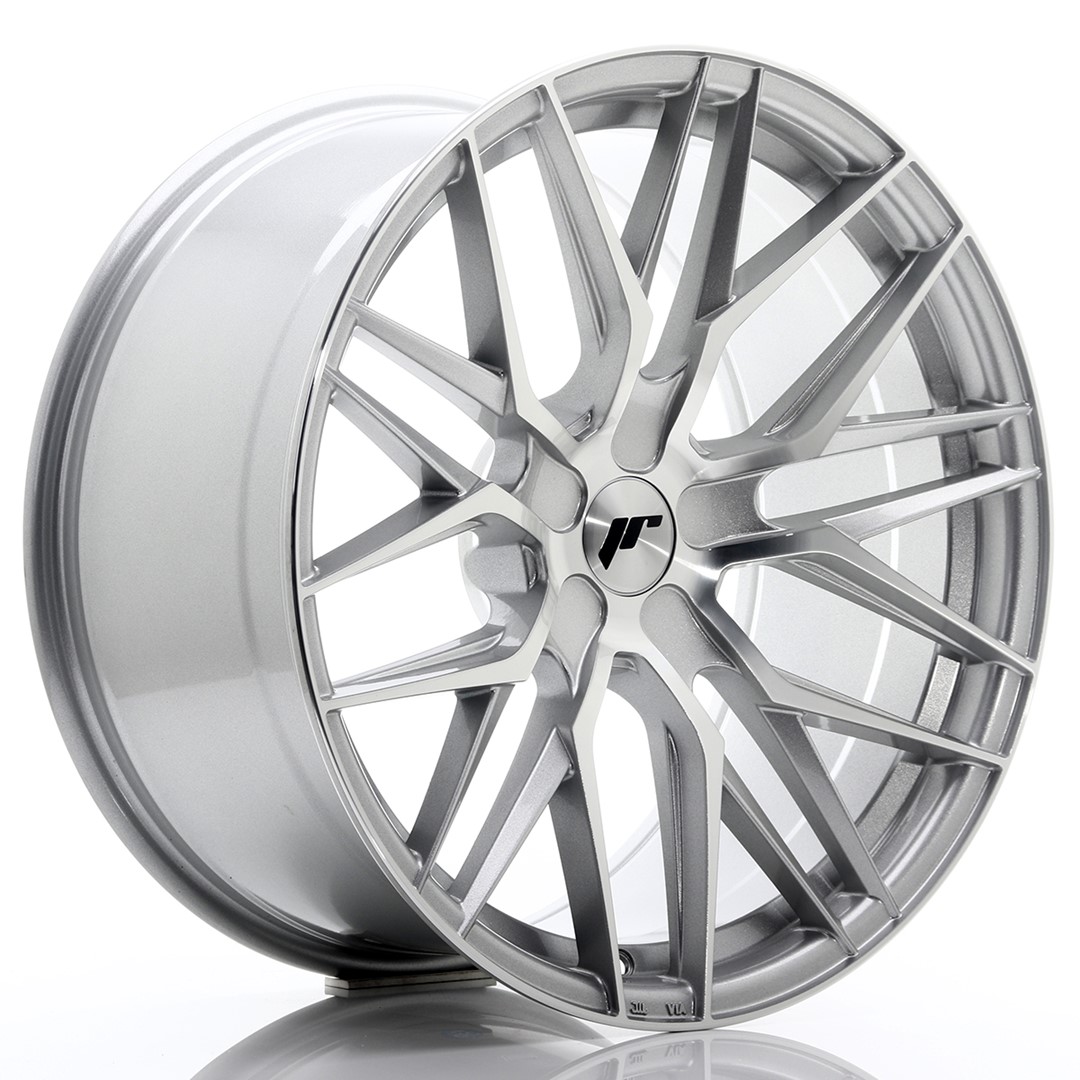 JR Wheels JR28 20x10 ET40 5x114.3 Silver Machined