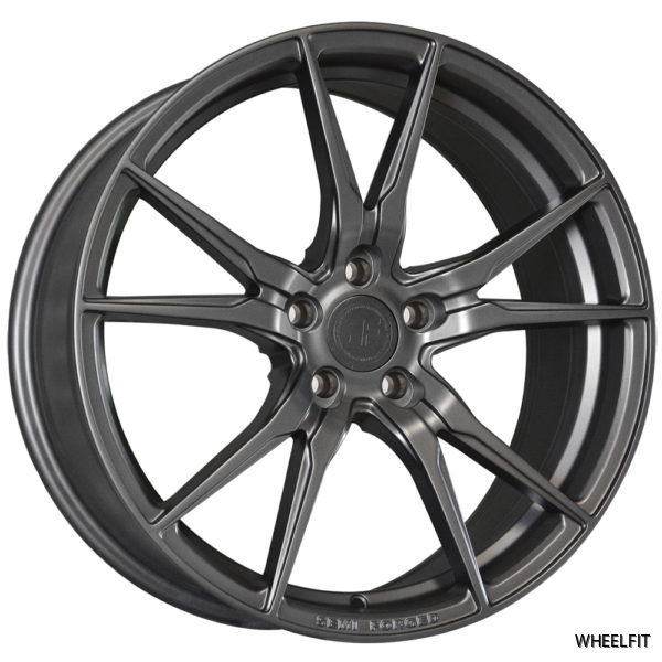 19" 2Forge ZF2 Matt Gunmetal 5/108