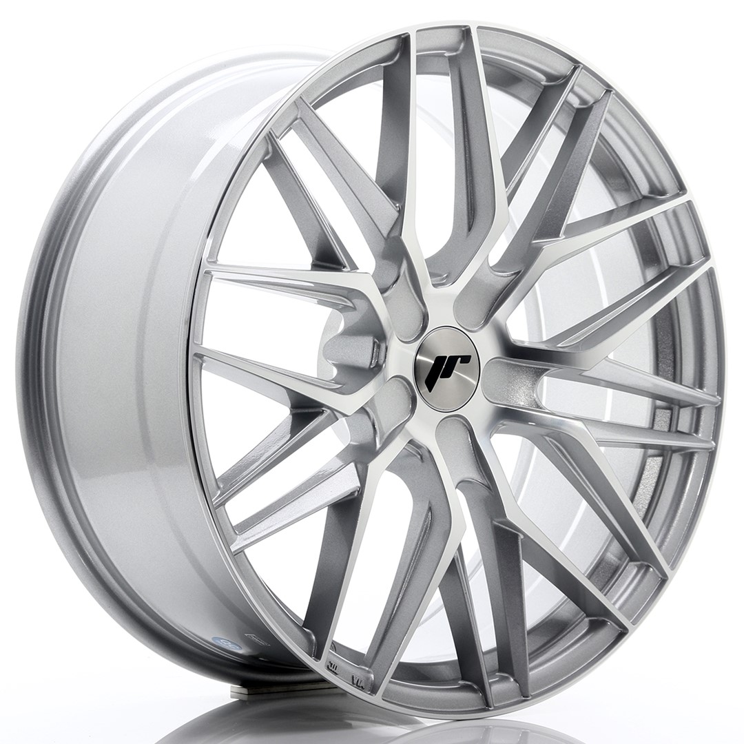 JR Wheels JR28 20x8.5 ET35 5x114.3 Silver Machined