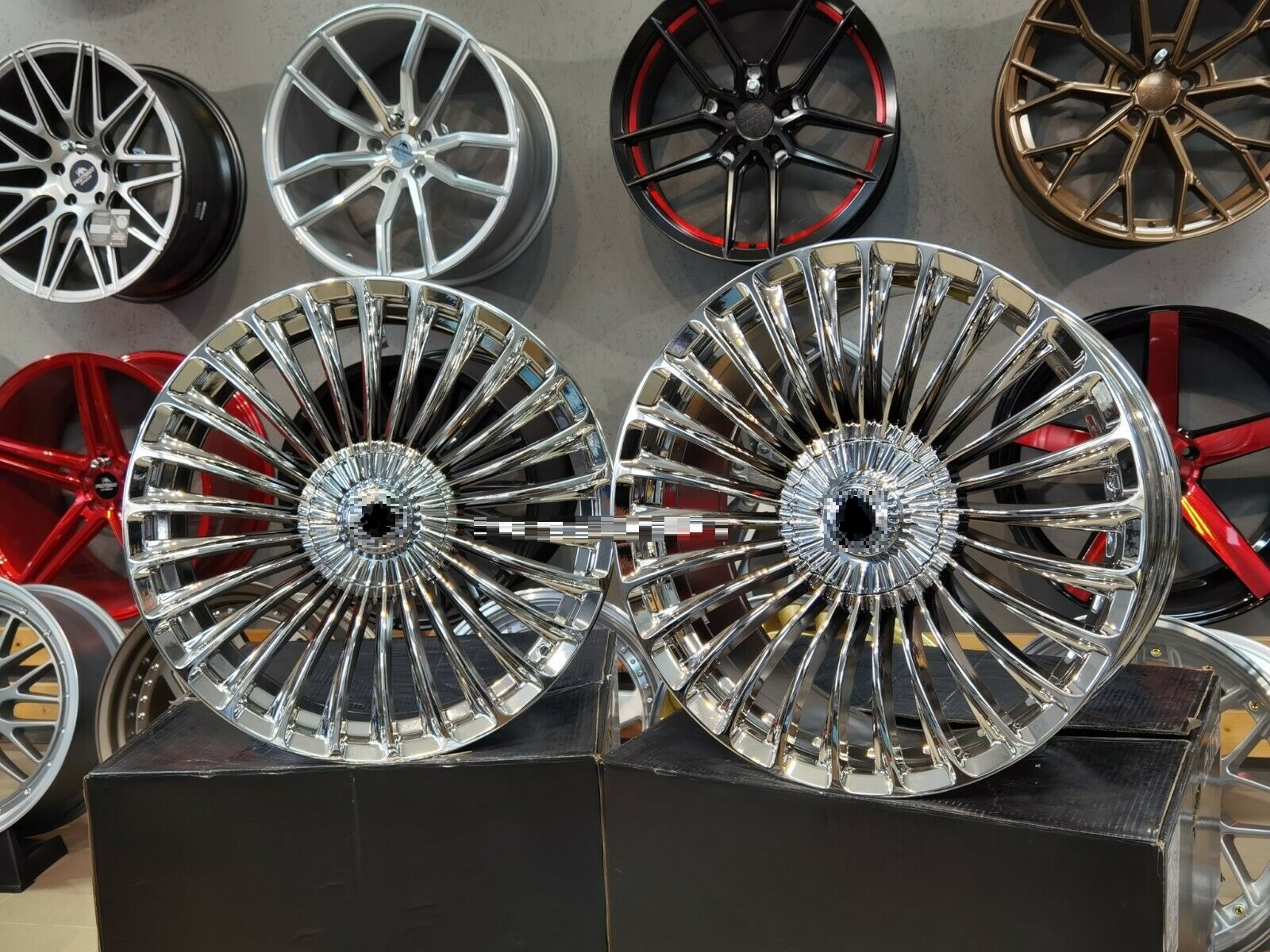 20" Luxury MB 2 Chrome 5/112