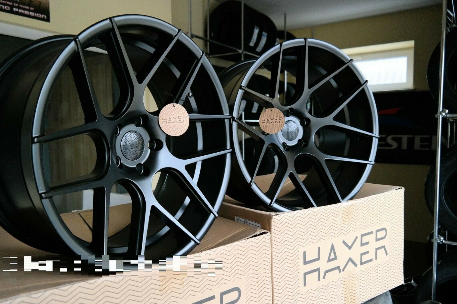 20" Haxer HX22 Matt Black 5/120