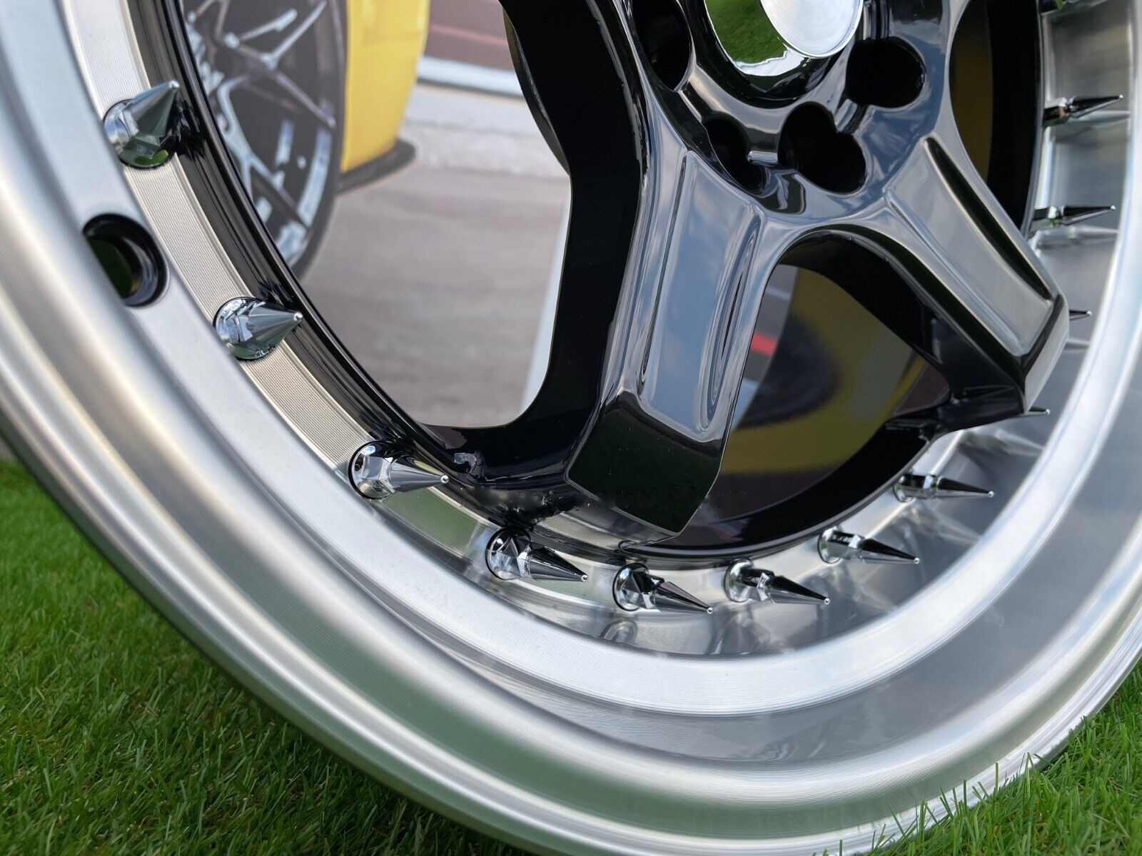 17" HC Spike Black/pol 4x100 4x108 - 3