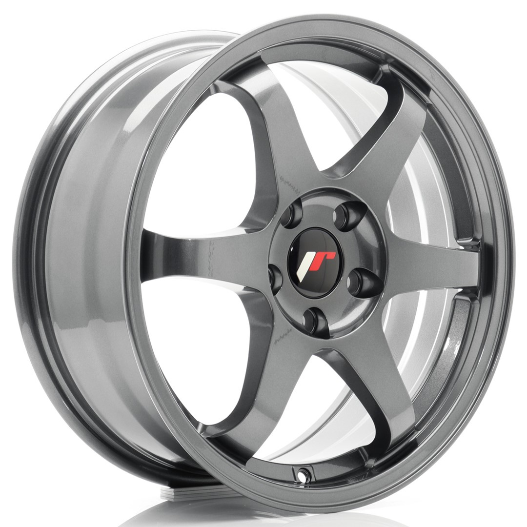 JR Wheels JR3 17x7 ET40 4x114.3 Gun Metal