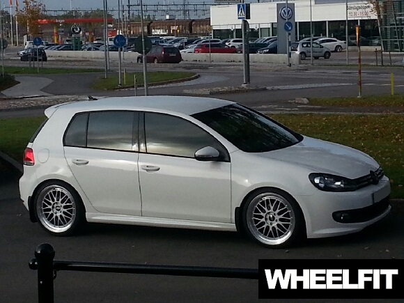 19" LM style sil/pol VW Golf MK6