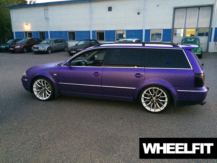 19" Zito black/white VW Passat 3BG