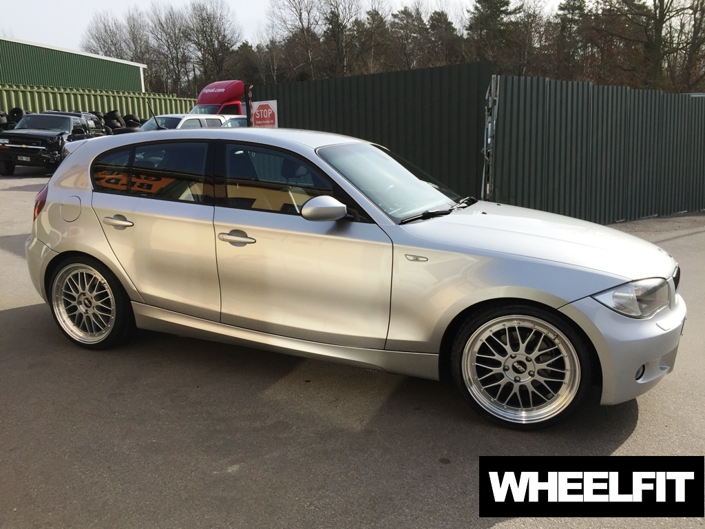 19" LM style sil/pol BMW 1-serie