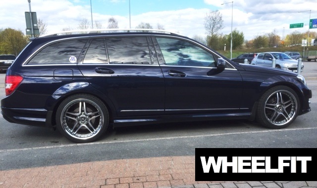 19" AM 5 Twin ant/pol Mercedes C-klass