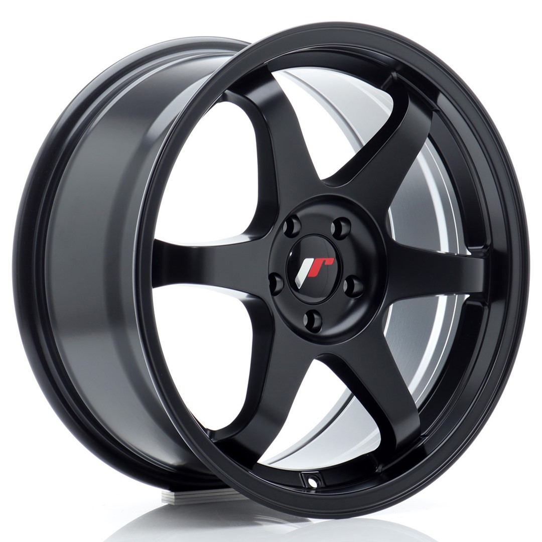 JR Wheels JR3 17x8 ET35 5x114.3 Matt Black