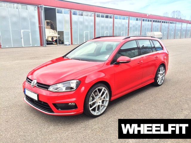 19" Ispiri ISR6 sil/pol VW Golf Variant MK7