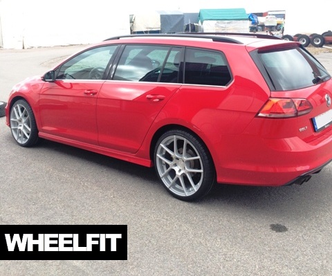 19" Ispiri ISR6 sil/pol VW Golf Variant MK7 - 2