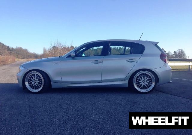 19" LM style sil/pol BMW 1-serie