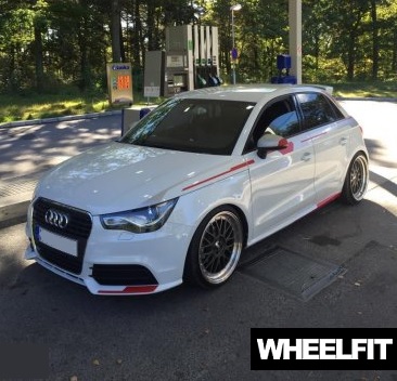 18" LM style gm/pol Audi A1