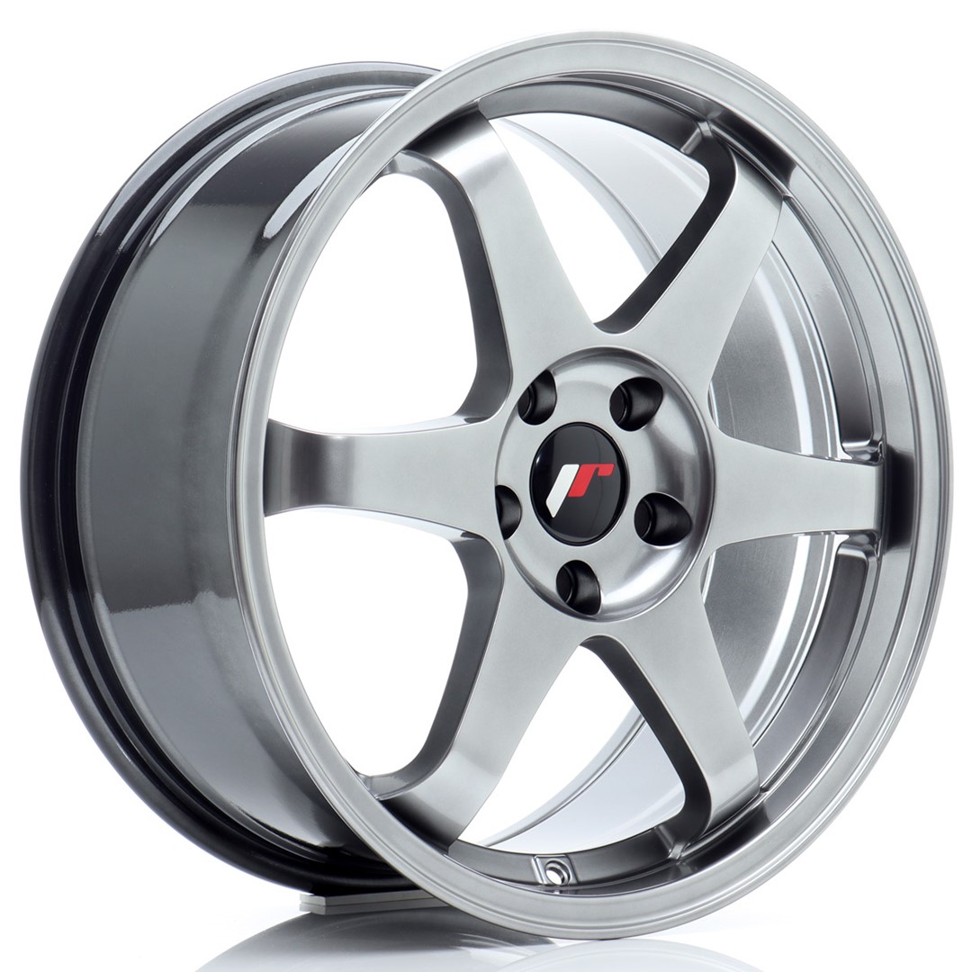 JR Wheels JR3 18x8 ET40 5x114.3 Hyper Black