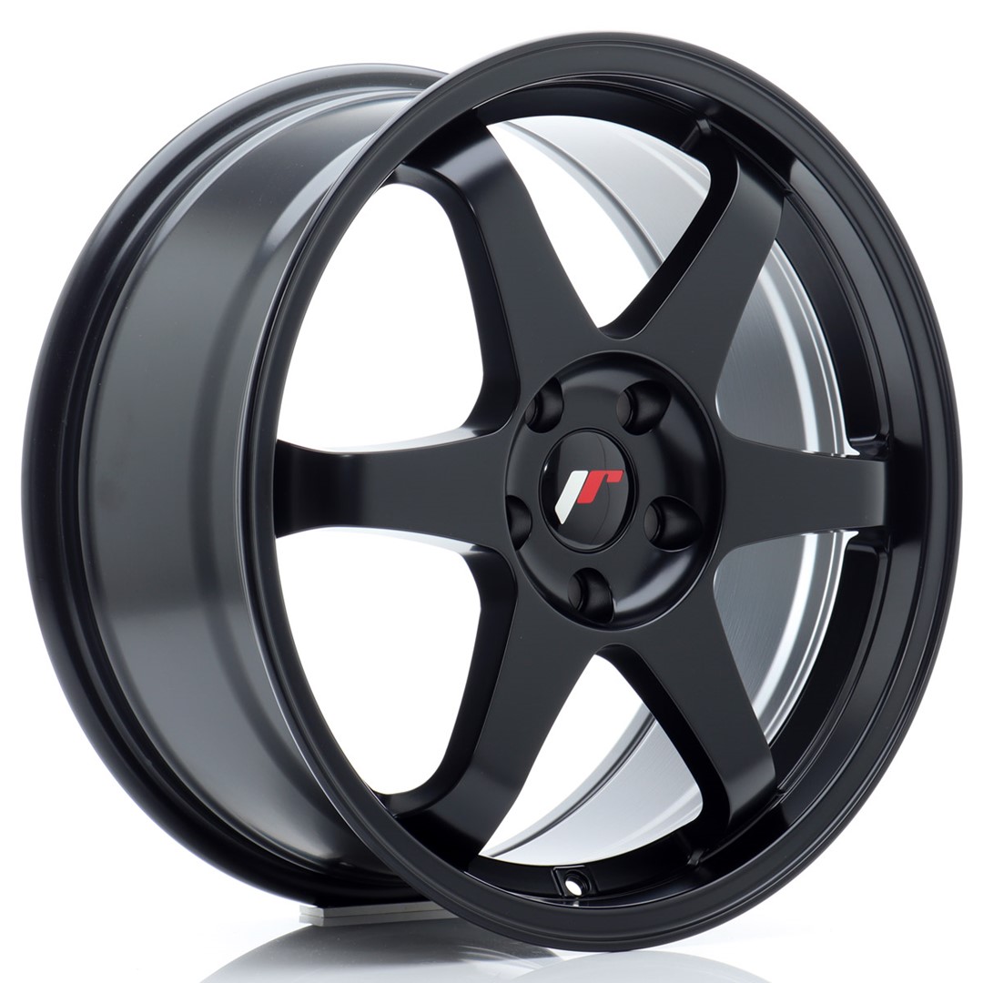 JR Wheels JR3 18x8 ET45 5x114.3 Matt Black