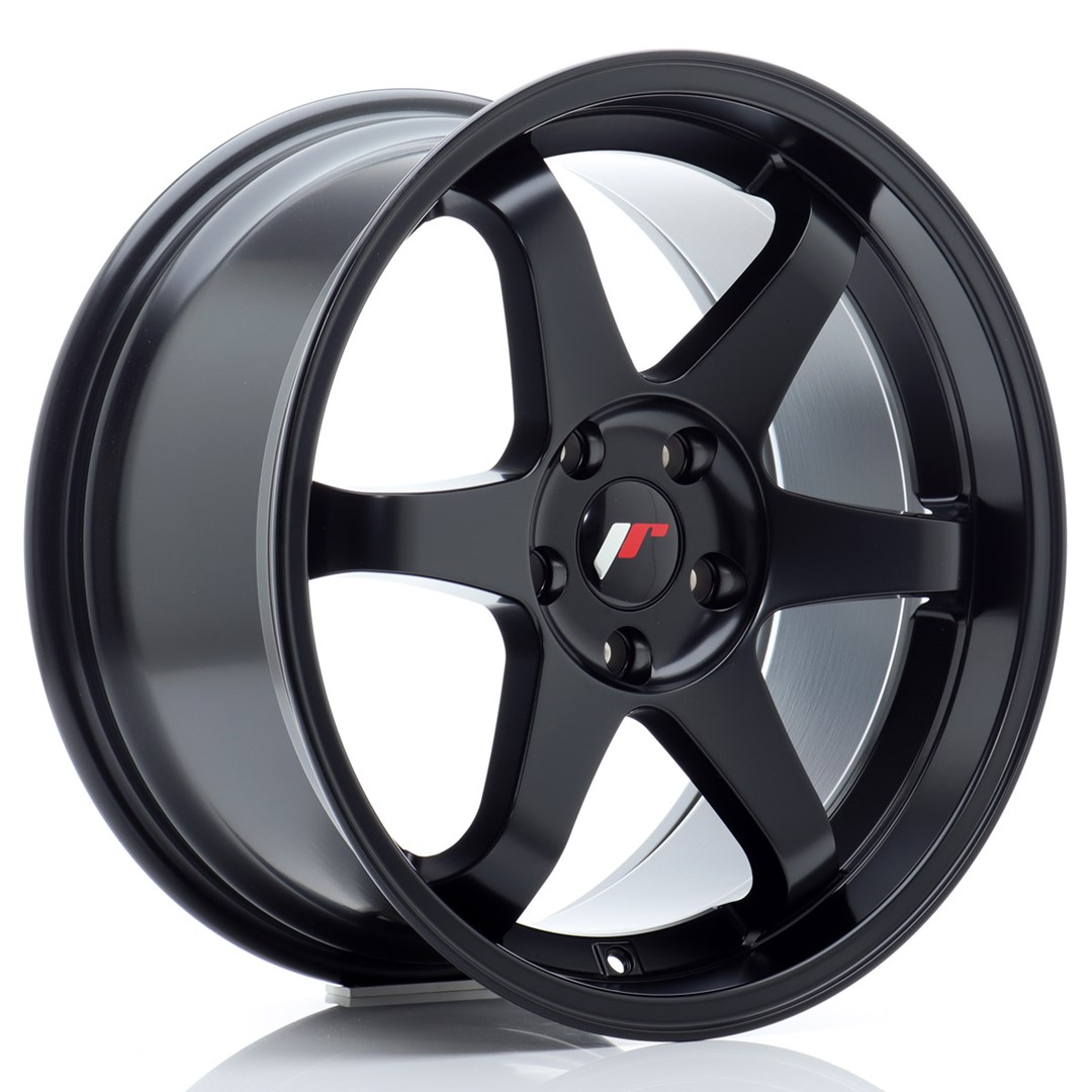 JR Wheels JR3 18x9 ET35 5x114.3 Matt Black