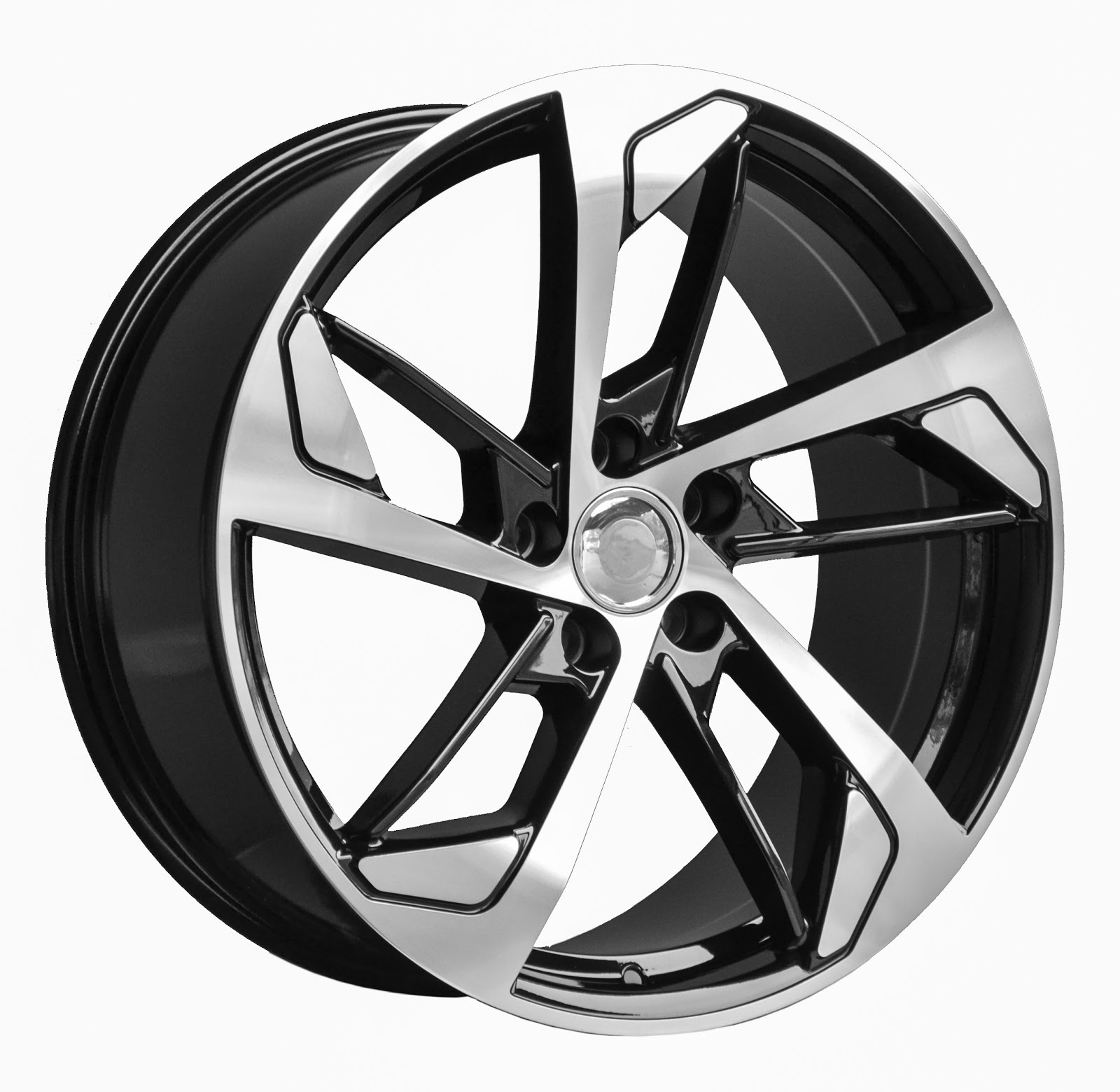 18" 5RS Black/pol 5/112