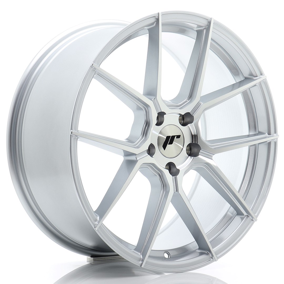 JR Wheels JR30 19x8.5 ET41 5x112 Silver Machined Face