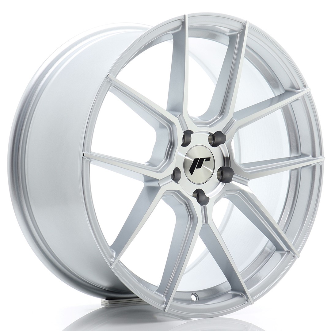 JR Wheels JR30 19x8.5 ET45 5x112 Silver Machined Face
